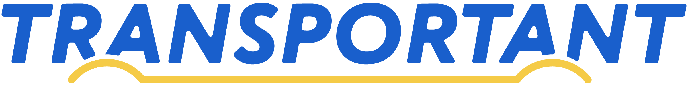 Transportant Logo Blue Yellow